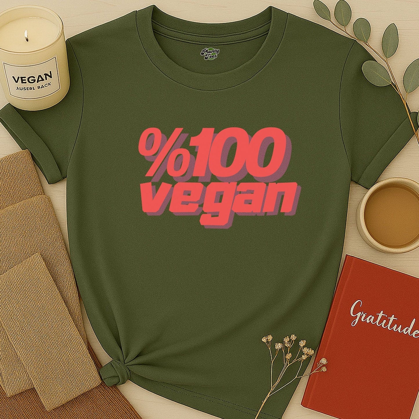 %100 Vegan T-Shirt