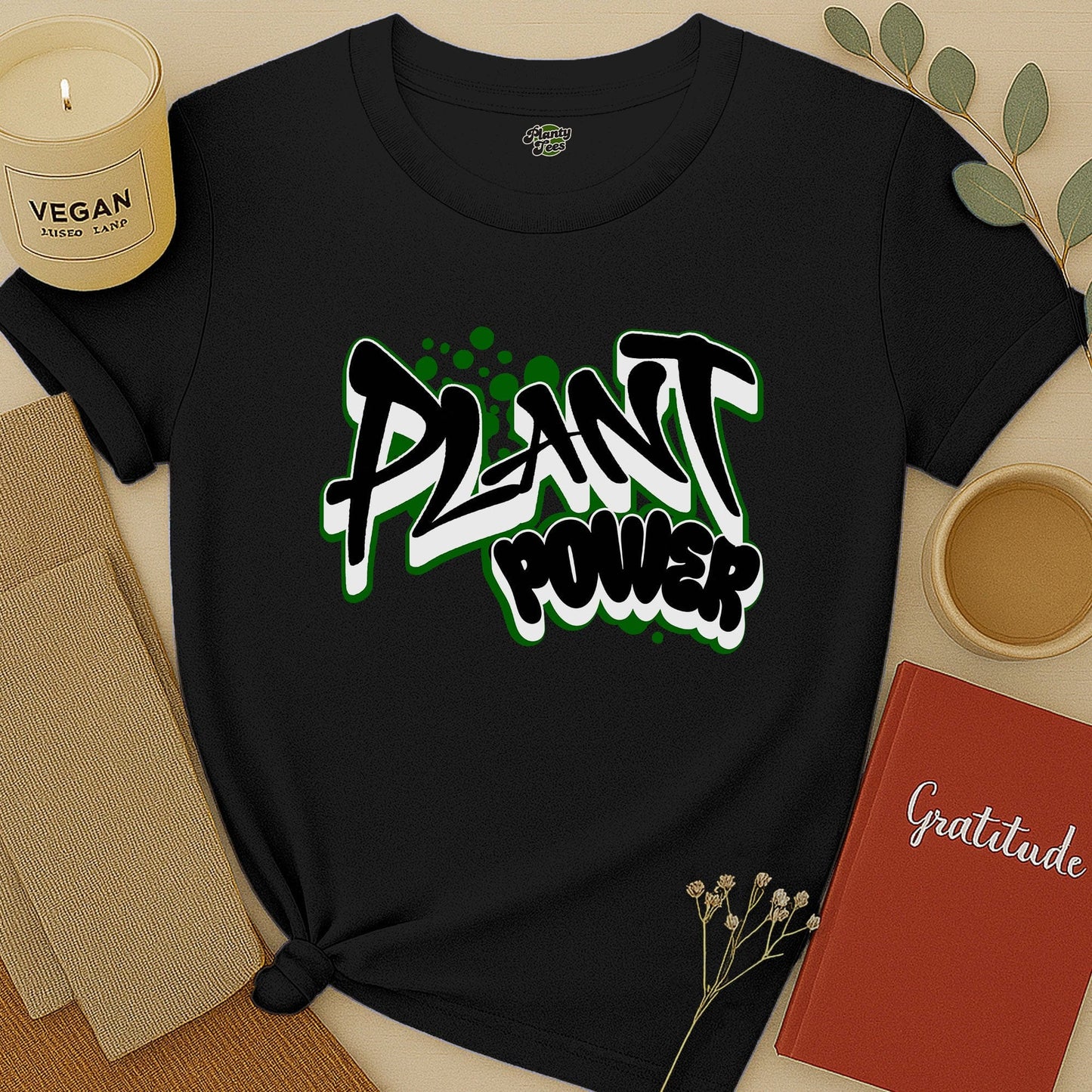 Plant Power Graffiti T-Shirt