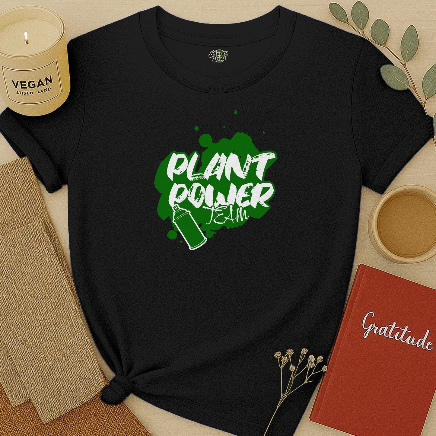 Plant Power Team Graffiti T-Shirt