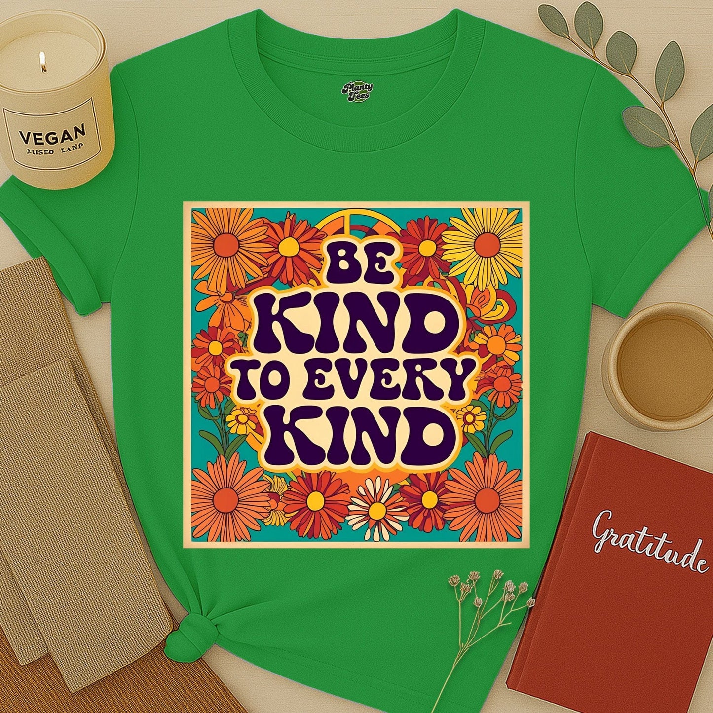 Be Kind to Every Kind Floral T-Shirt