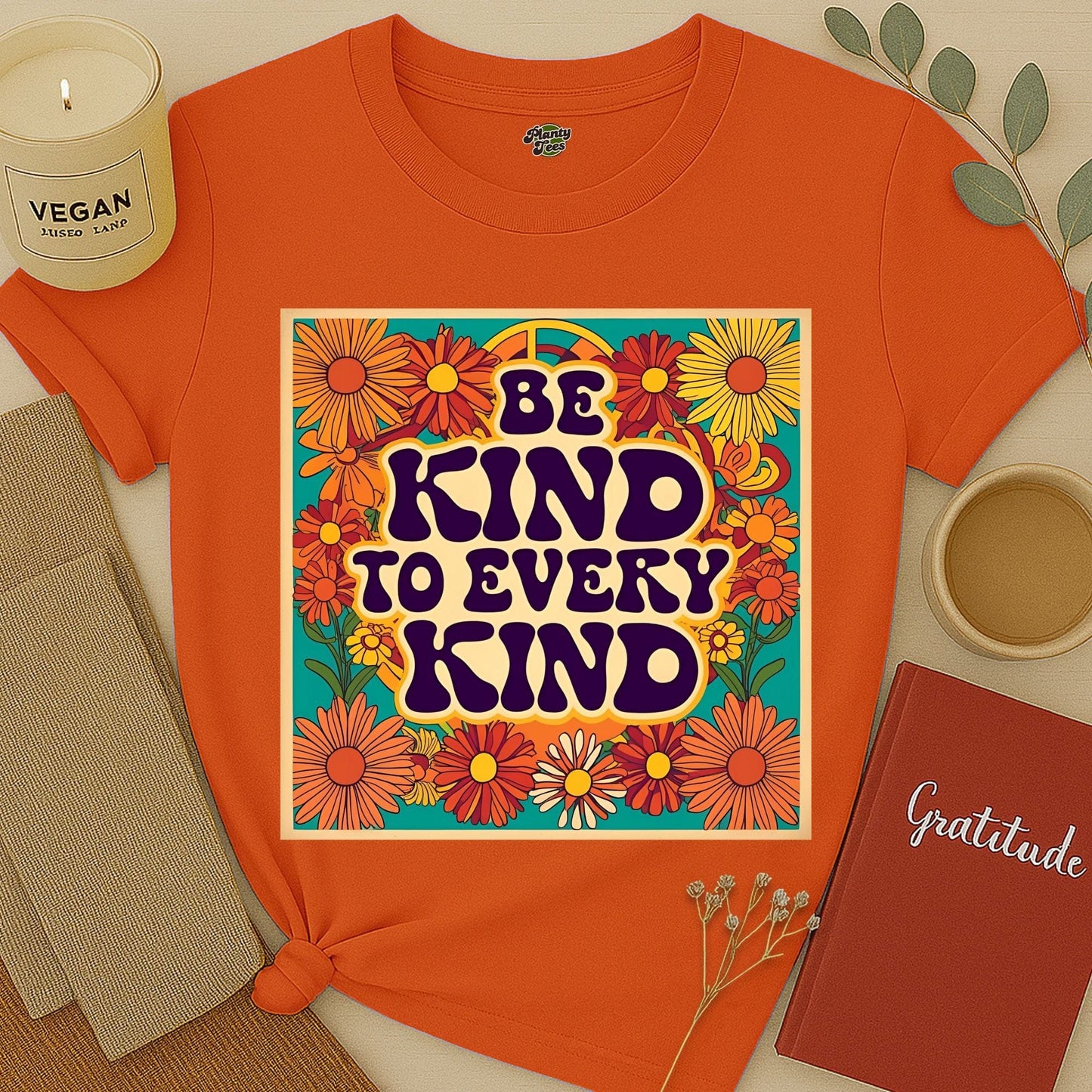 Be Kind to Every Kind Floral T-Shirt