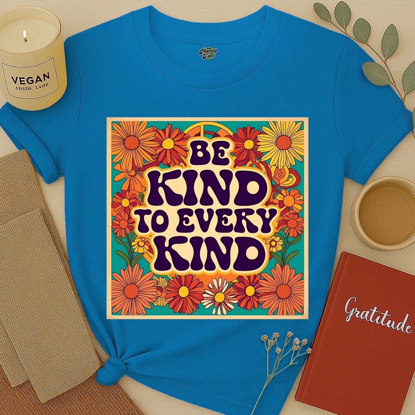 Be Kind to Every Kind Floral T-Shirt
