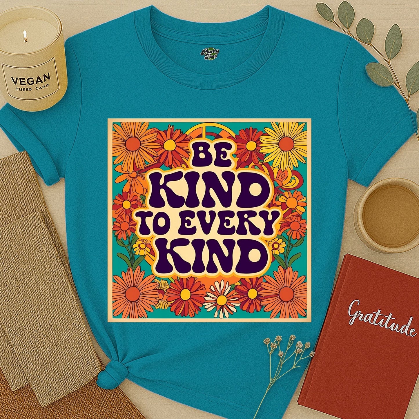 Be Kind to Every Kind Floral T-Shirt