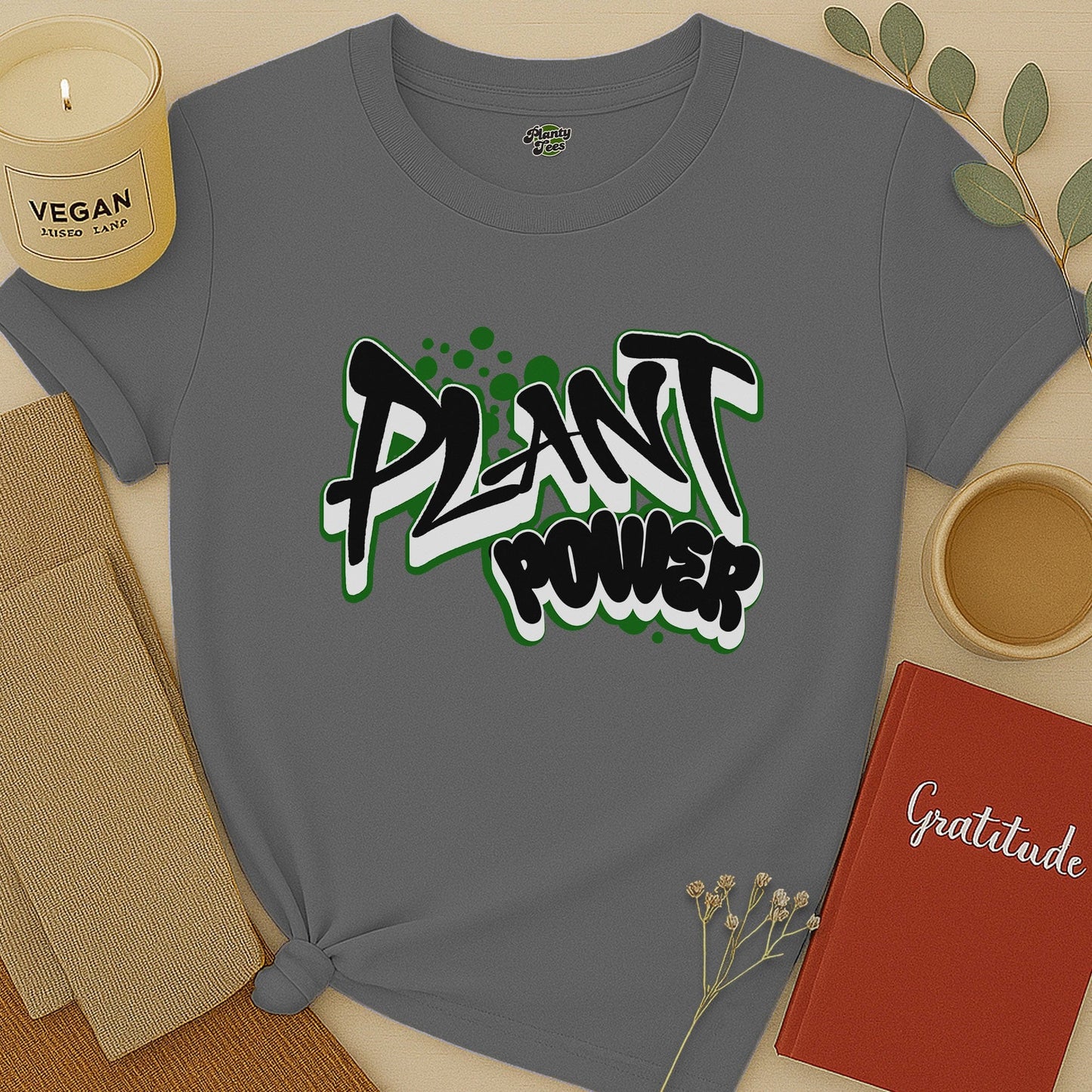 Plant Power Graffiti T-Shirt
