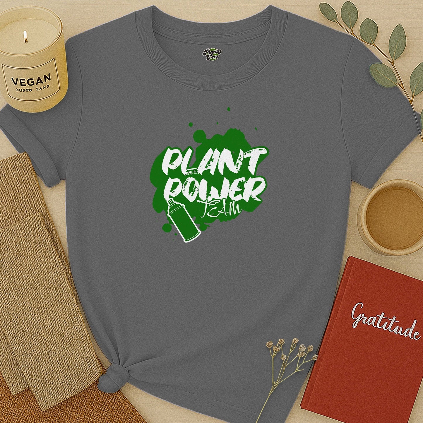 Plant Power Team Graffiti T-Shirt