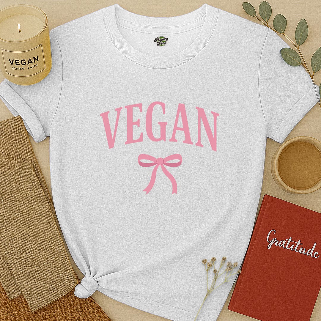 Coquette Bow Vegan T-Shirt