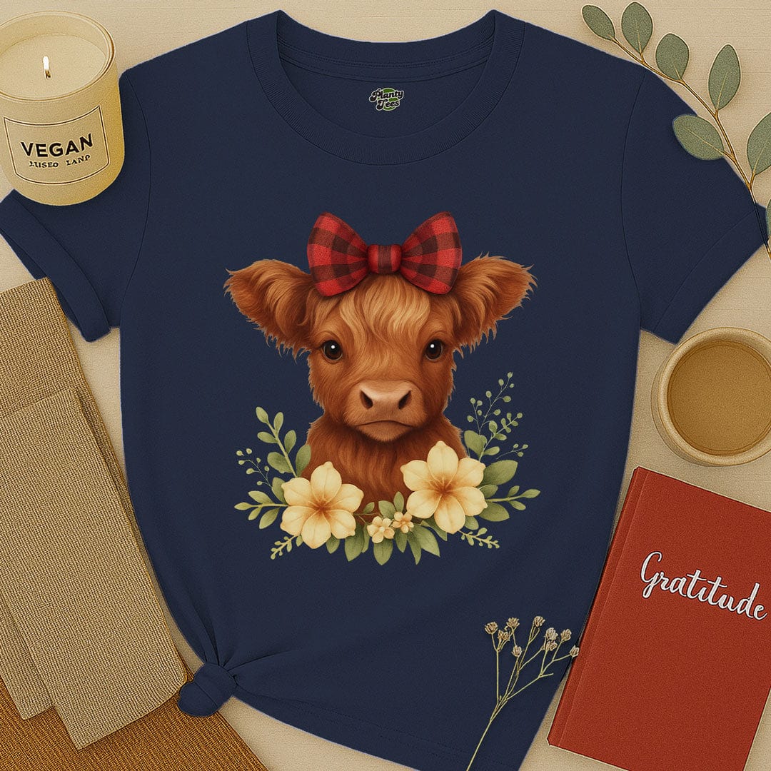 Cow with Bow T-Shirt