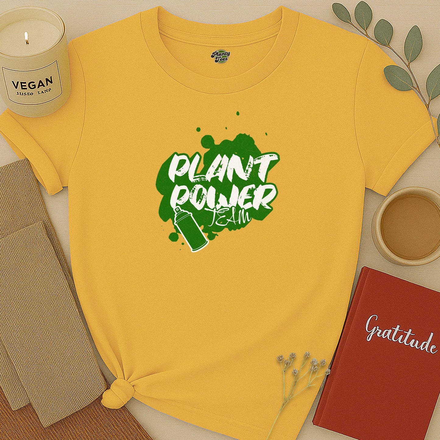 Plant Power Team Graffiti T-Shirt