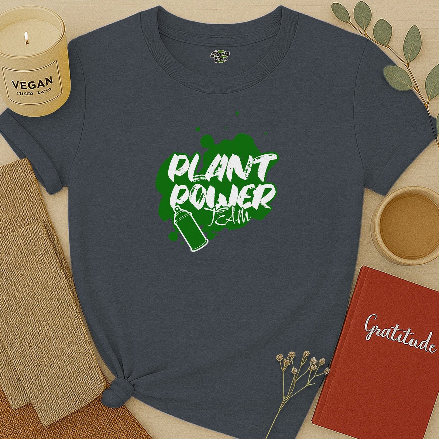 Plant Power Team Graffiti T-Shirt