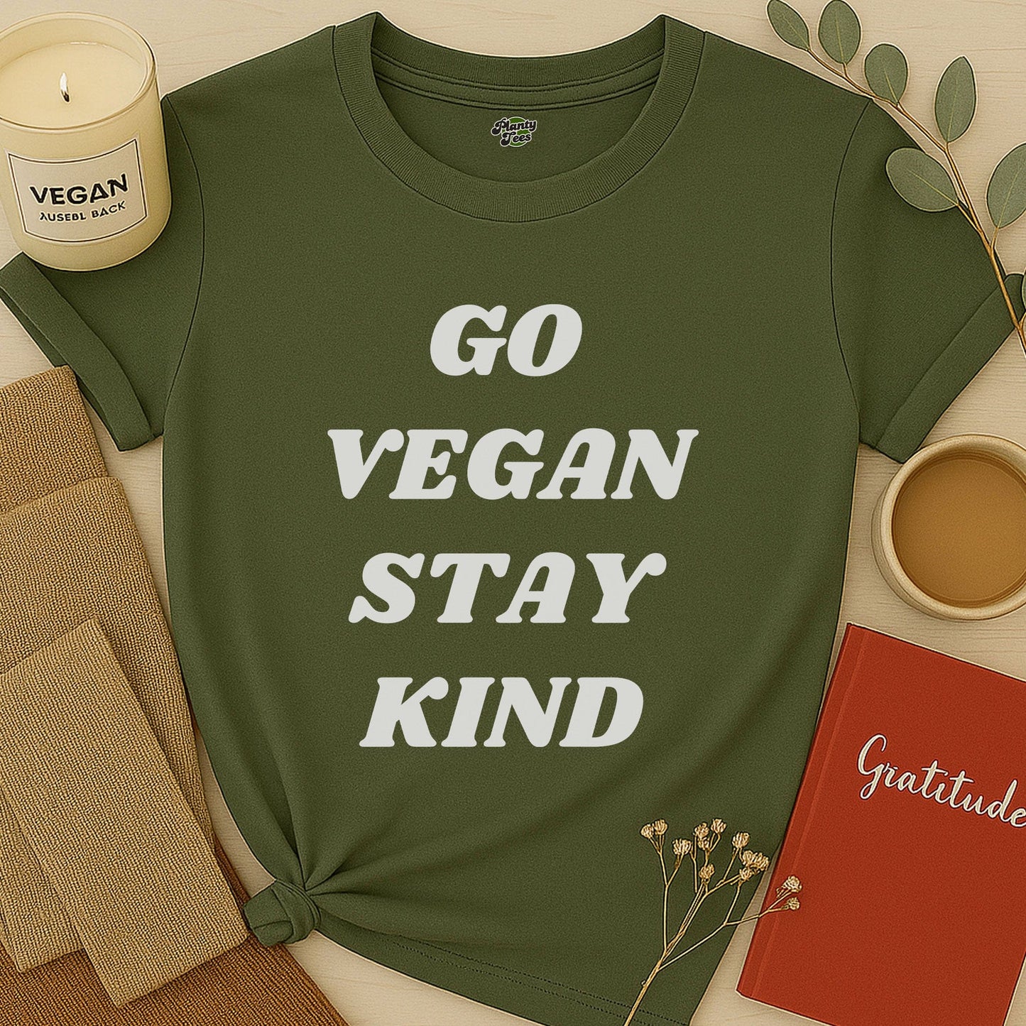 Go Vegan Stay Kind #2 T-Shirt