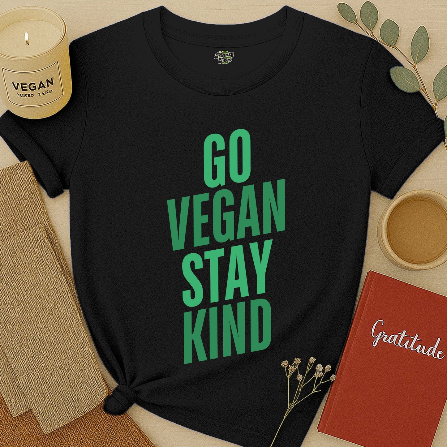 Go Vegan Stay Kind T-Shirt
