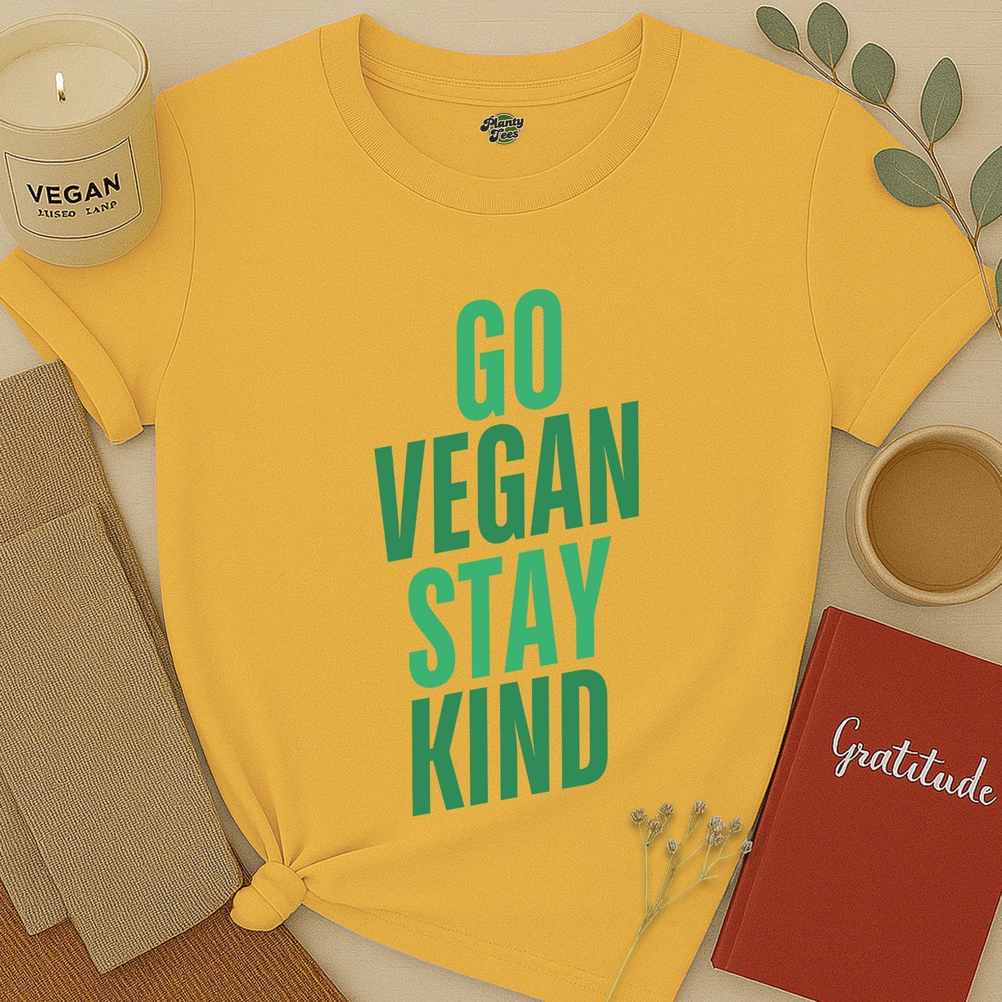 Go Vegan Stay Kind T-Shirt