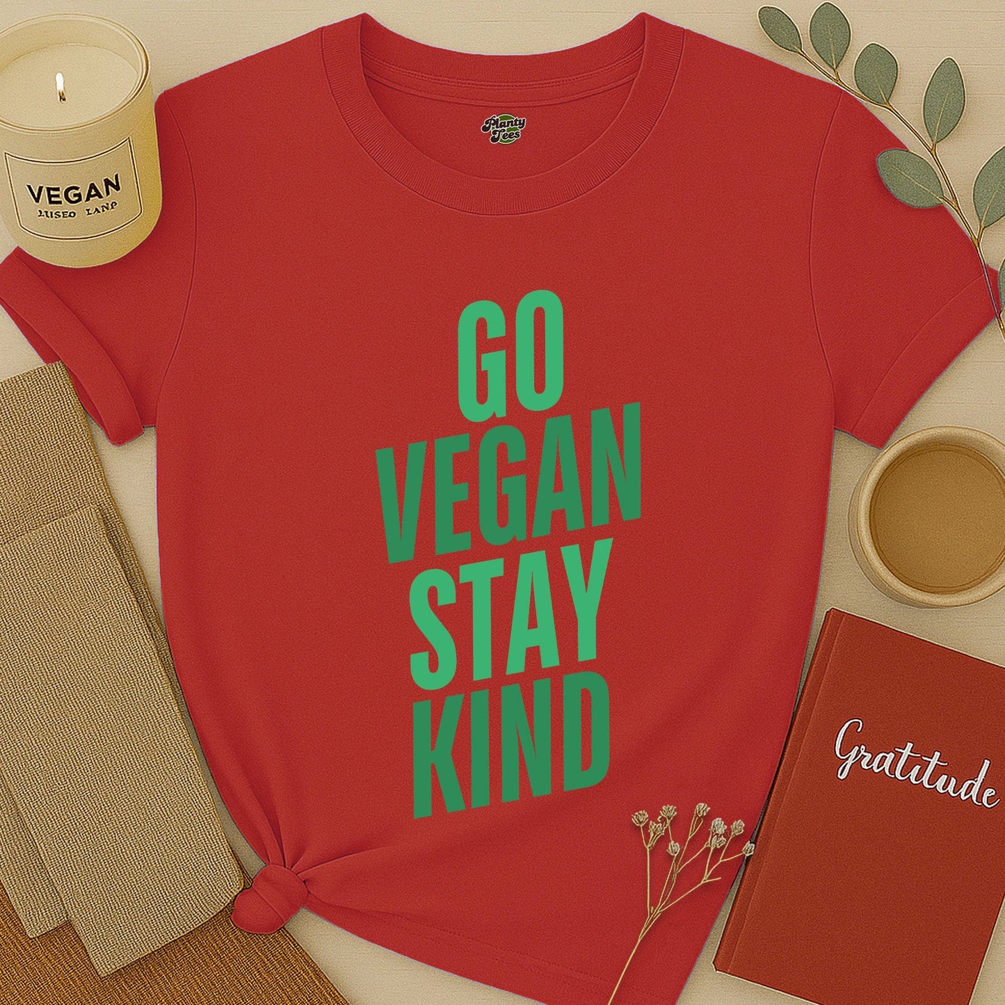 Go Vegan Stay Kind T-Shirt
