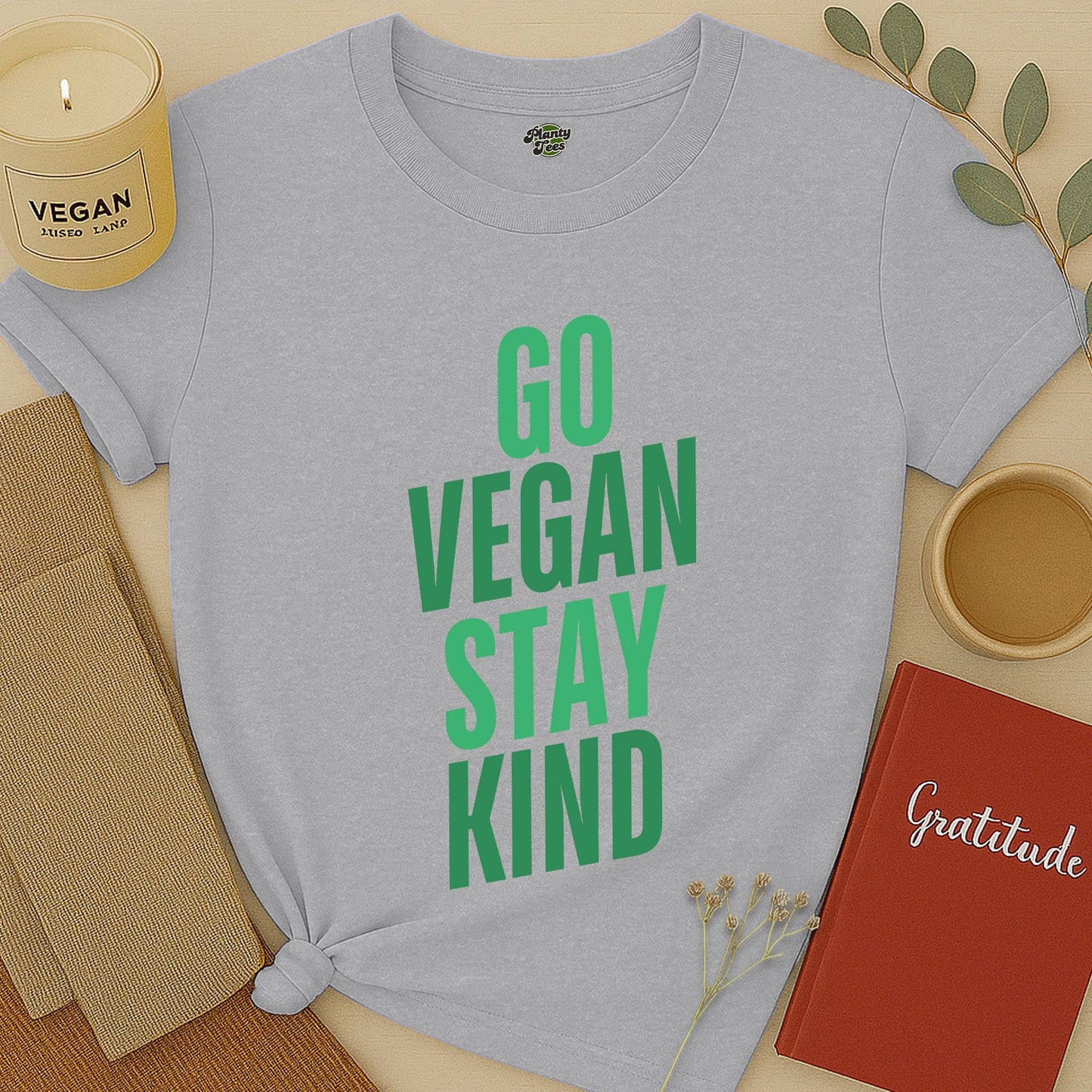 Go Vegan Stay Kind T-Shirt
