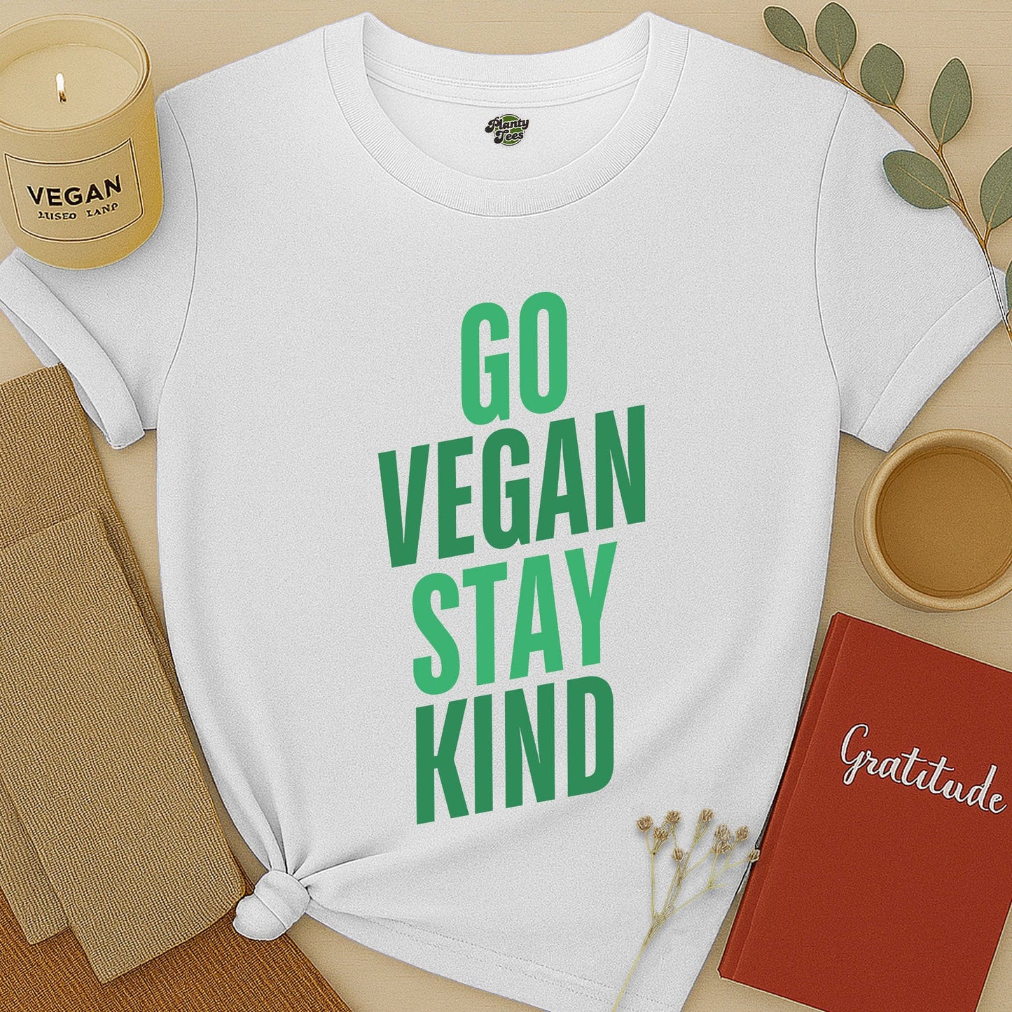 Go Vegan Stay Kind T-Shirt