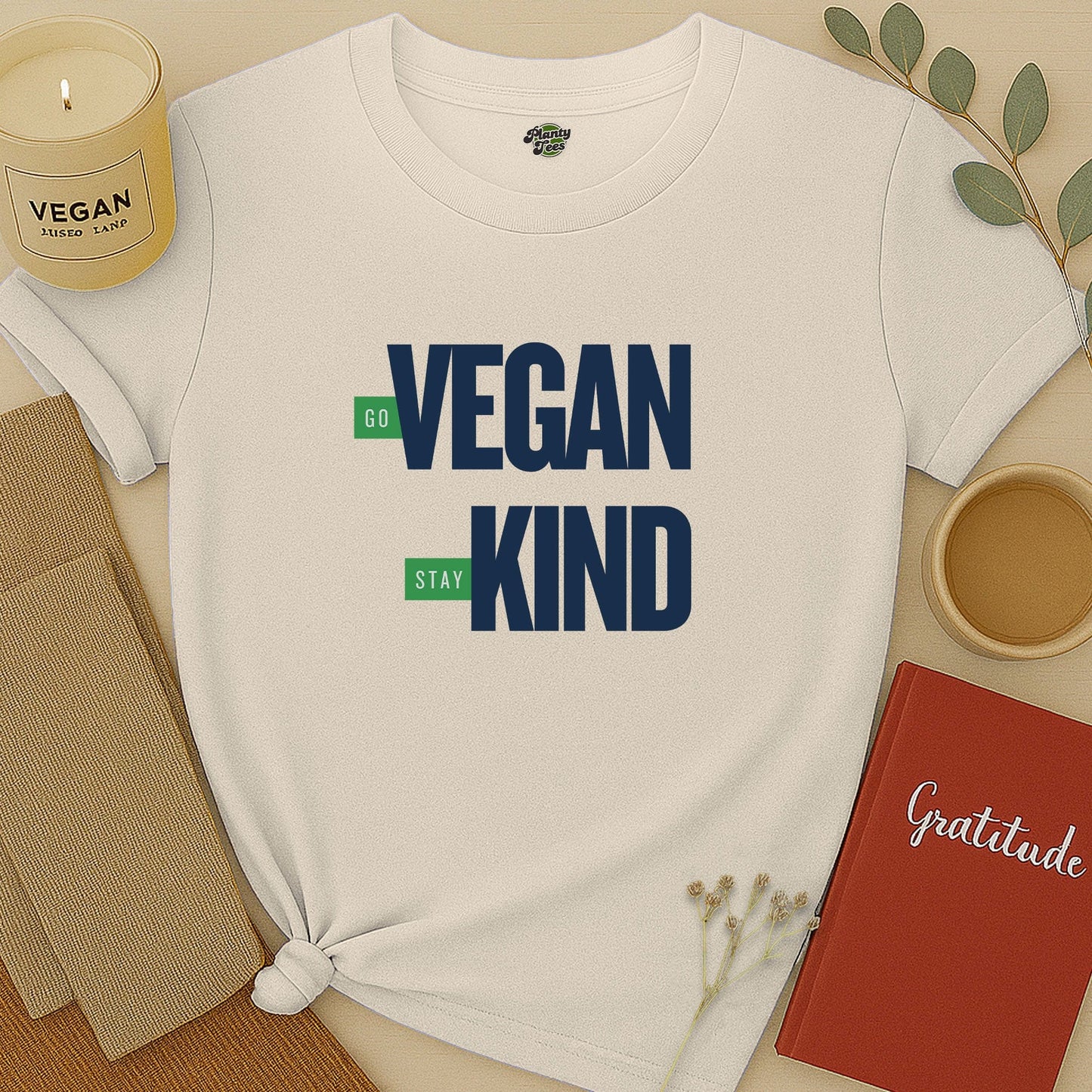 Go Vegan Stay Kind #3 T-Shirt