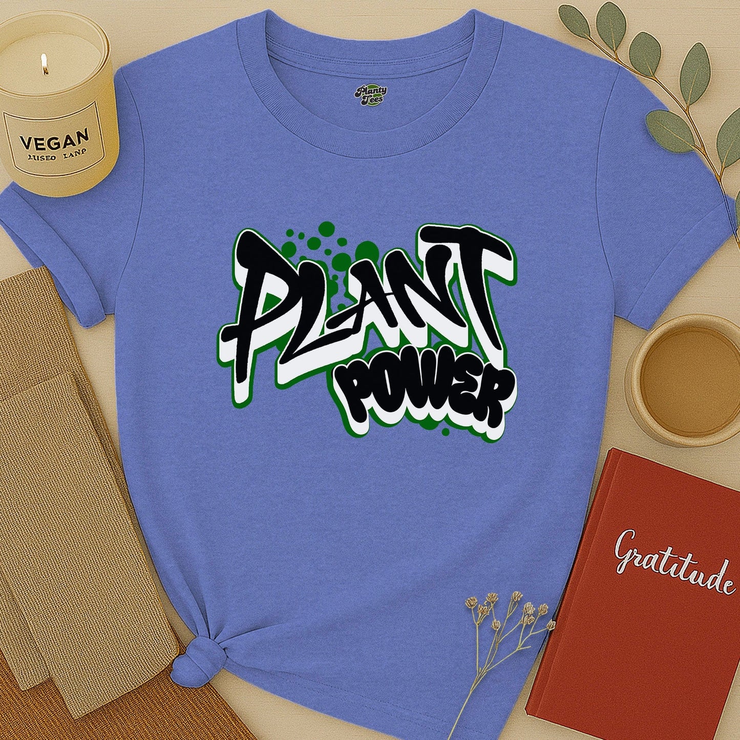 Plant Power Graffiti T-Shirt
