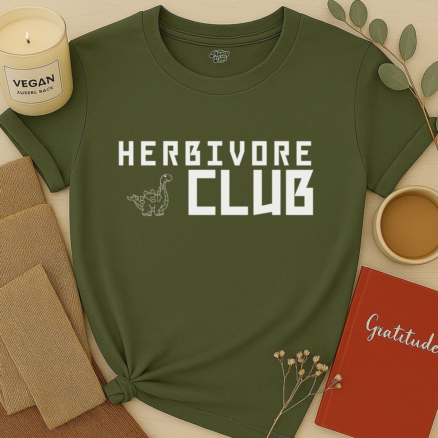 Herbivore Club, Dinasour, T-Shirt