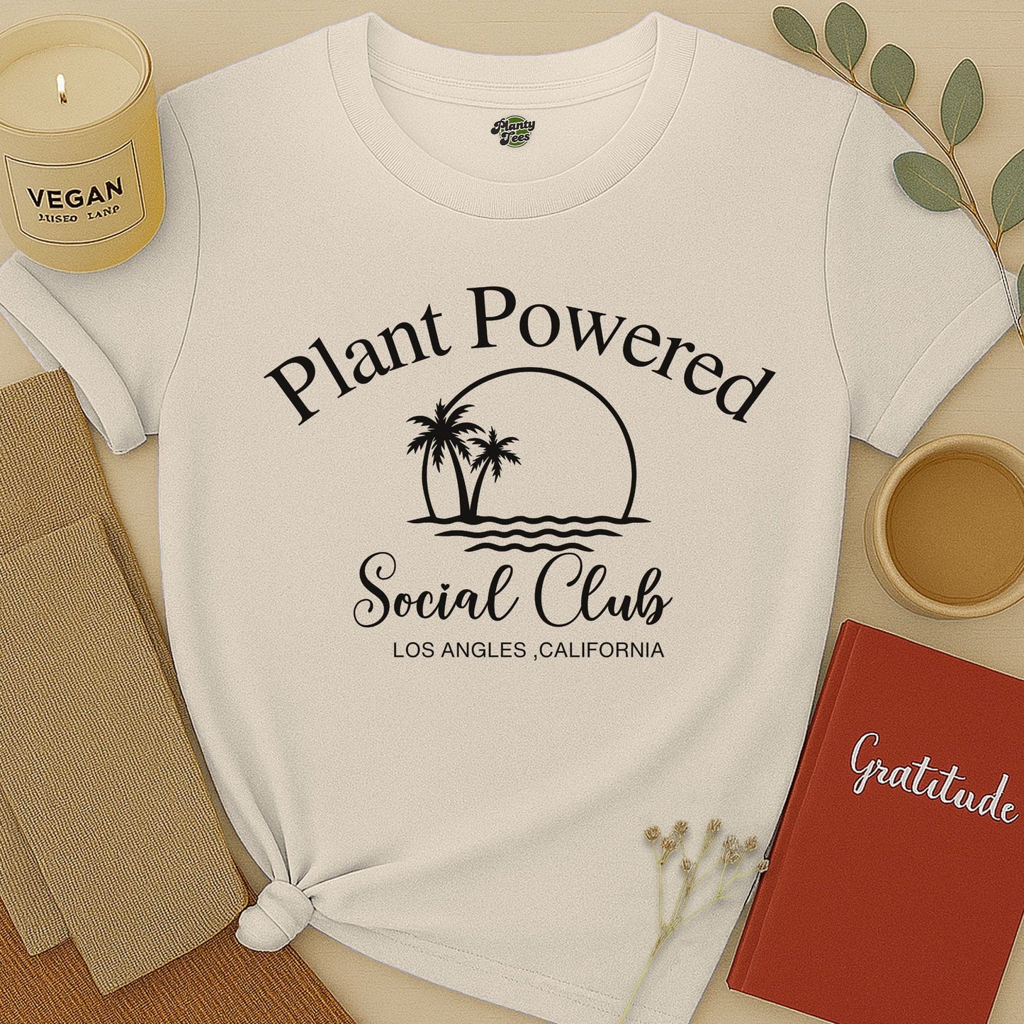 Plant Powered Social Club, L.A., T-Shirt