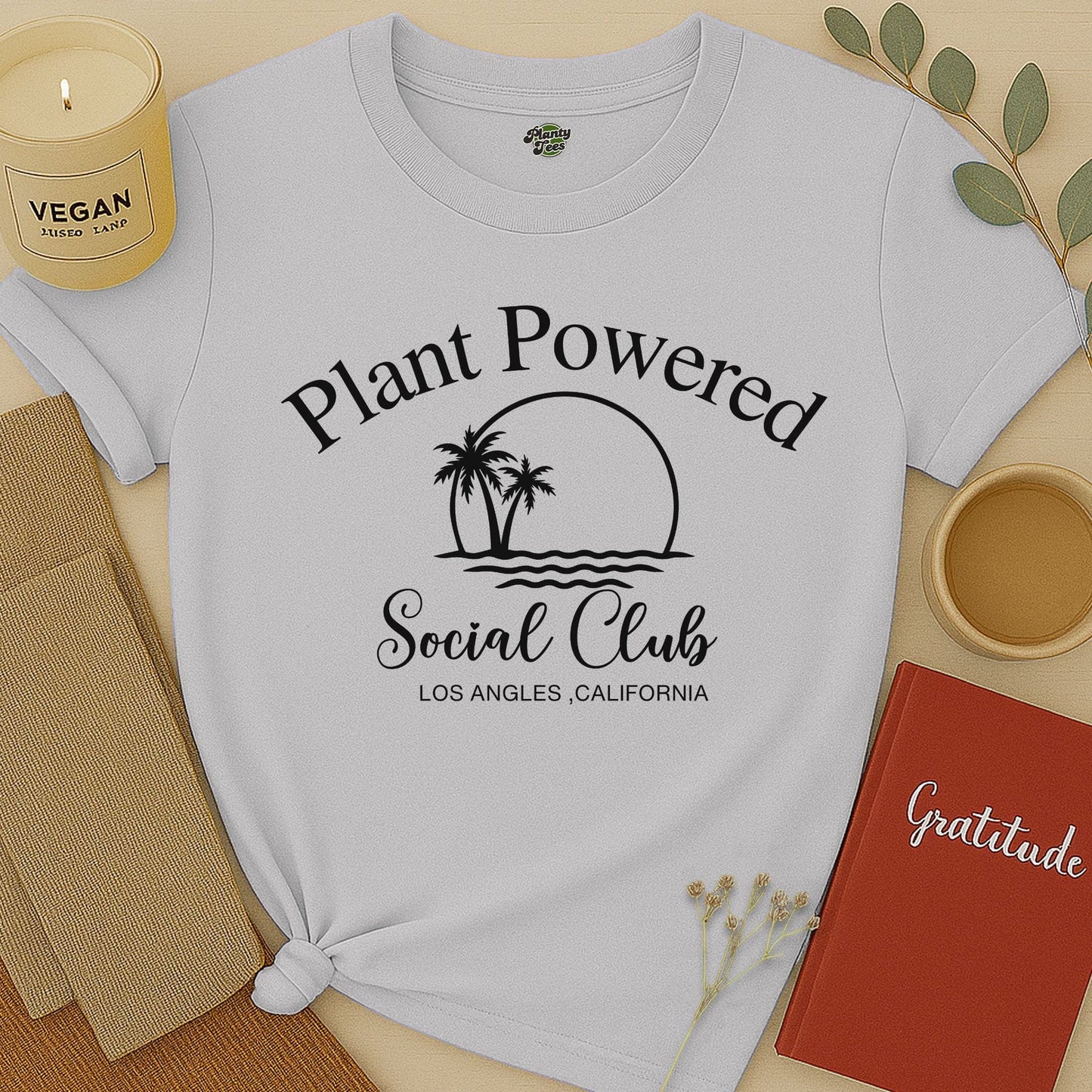 Plant Powered Social Club, L.A., T-Shirt