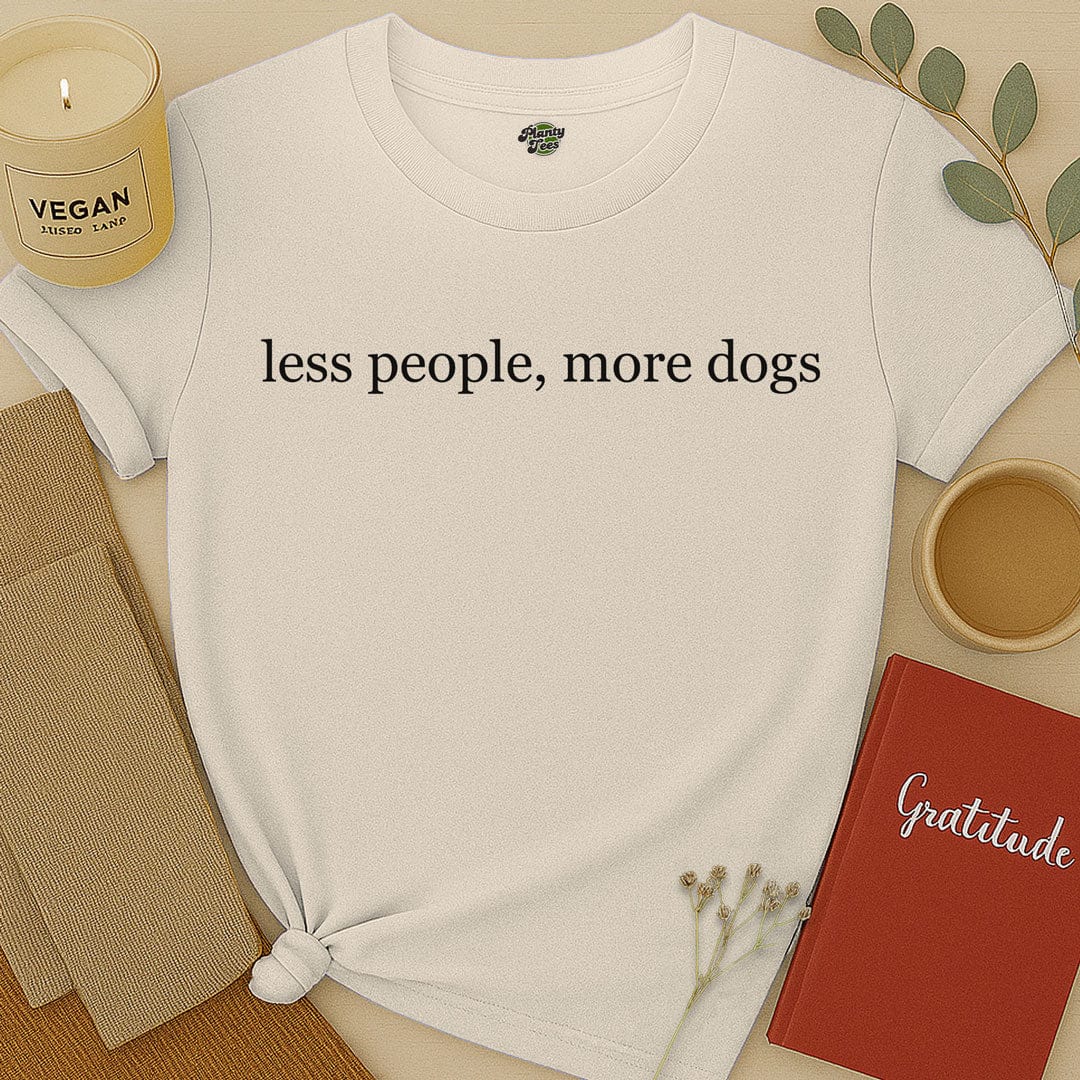 Less People More Dogs T-Shirt