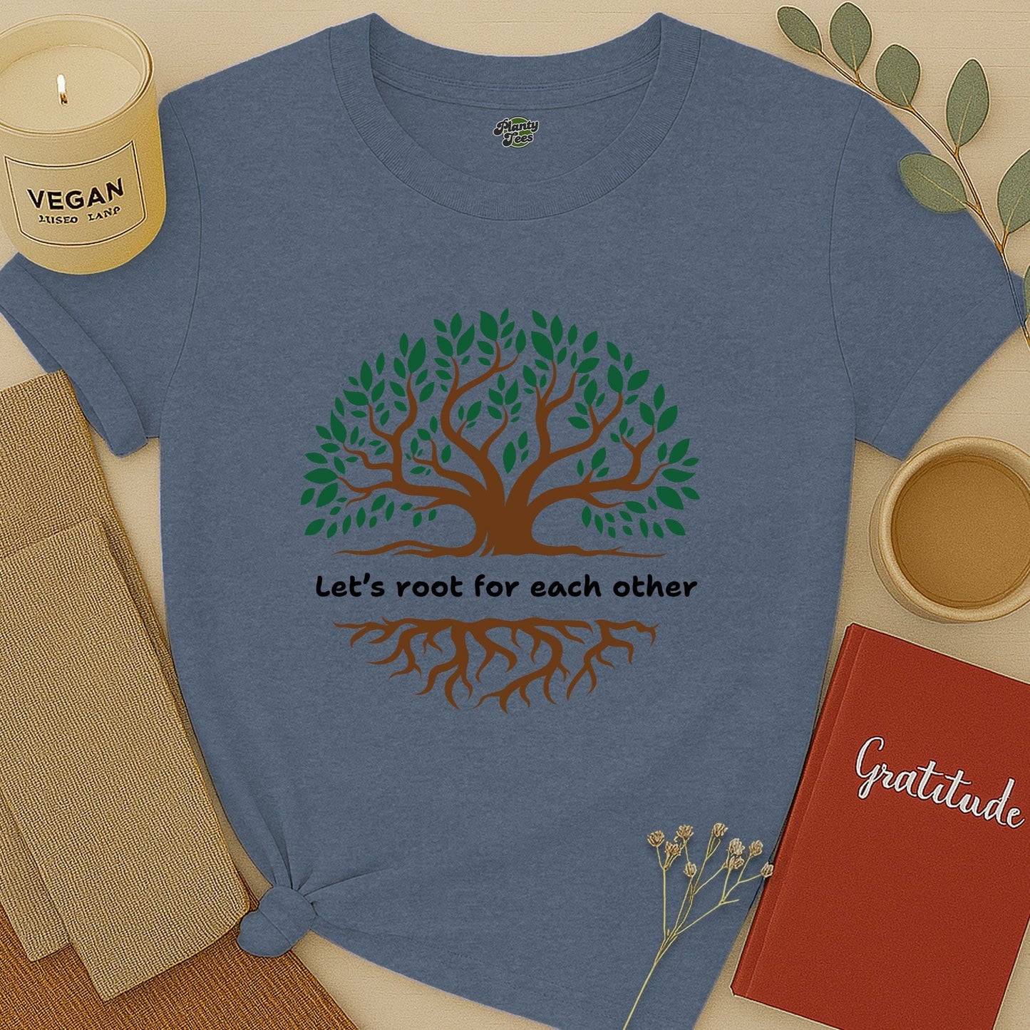 Let's Root for Each Other, Tree, T-Shirt
