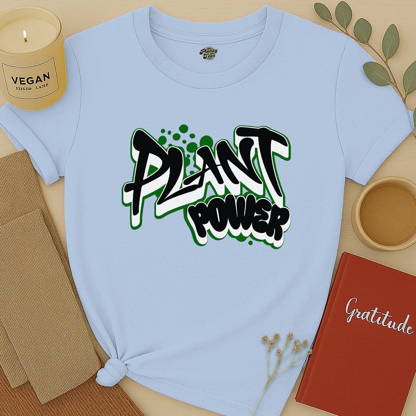 Plant Power Graffiti T-Shirt
