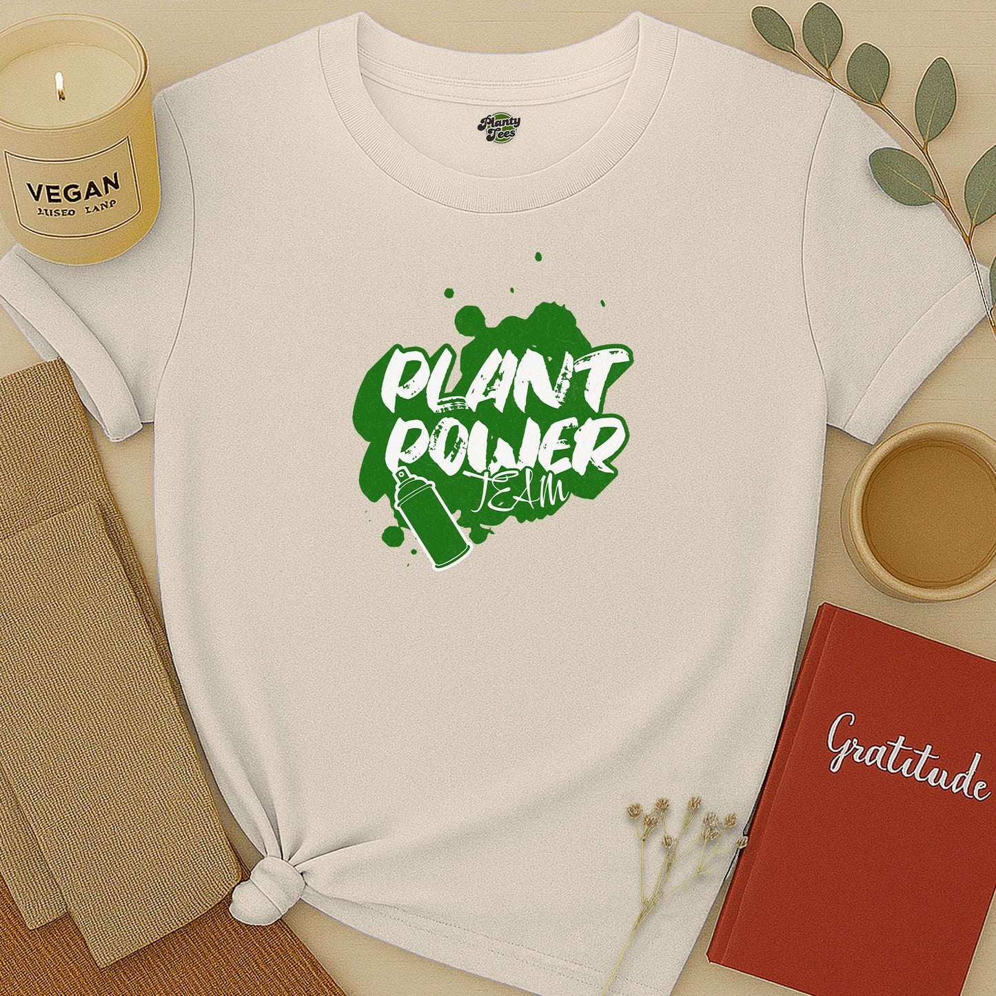 Plant Power Team Graffiti T-Shirt