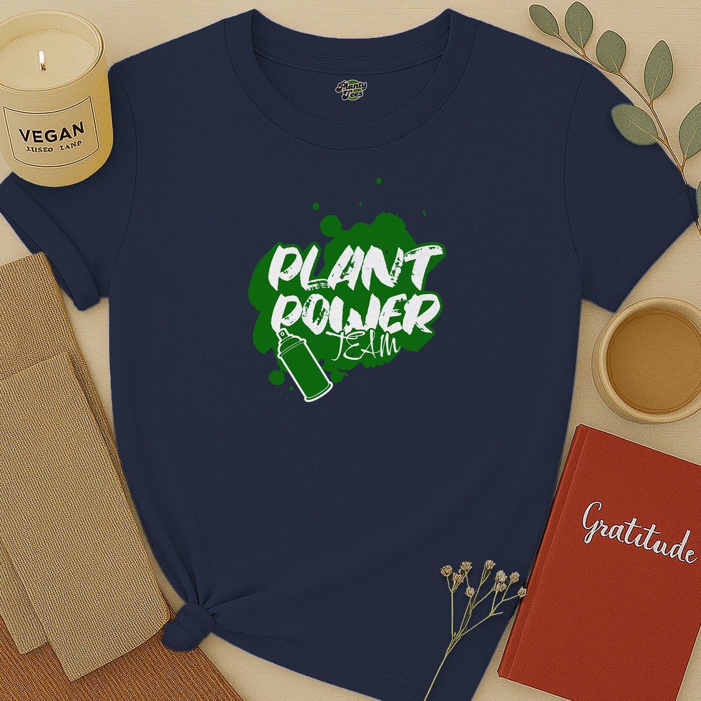 Plant Power Team Graffiti T-Shirt