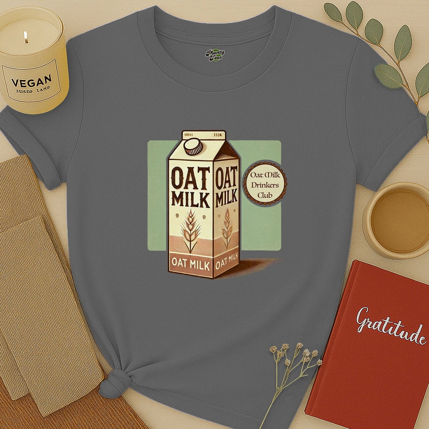Oat Milk Drinking Club T-Shirt