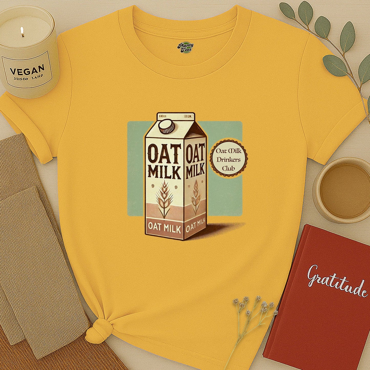 Oat Milk Drinking Club T-Shirt