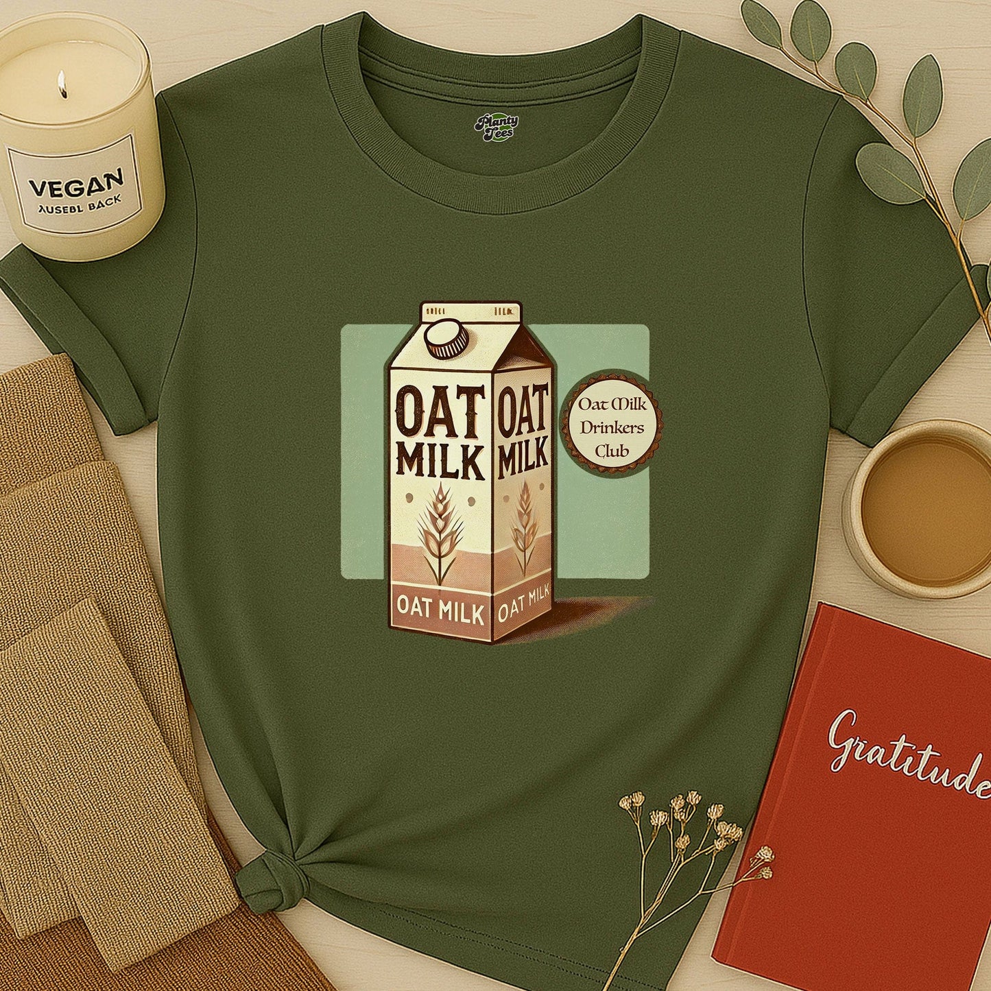 Oat Milk Drinking Club T-Shirt
