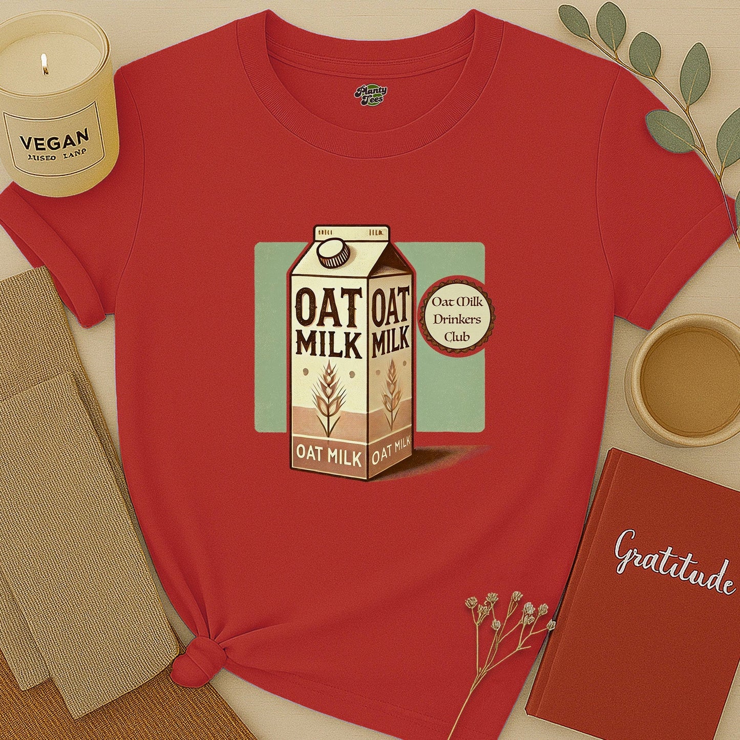 Oat Milk Drinking Club T-Shirt