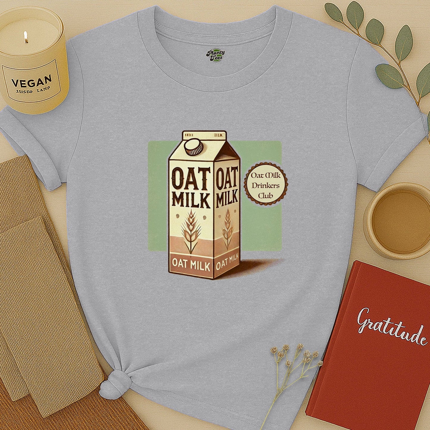 Oat Milk Drinking Club T-Shirt