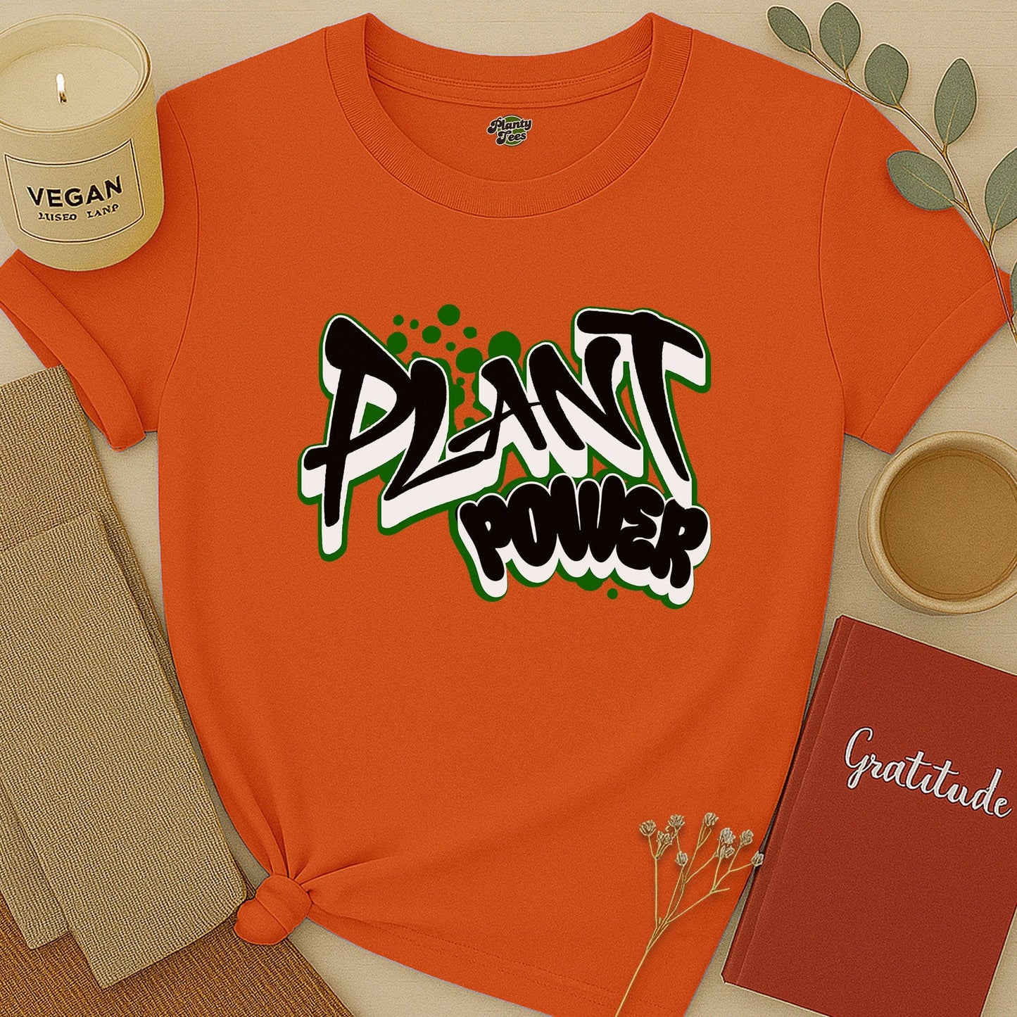 Plant Power Graffiti T-Shirt