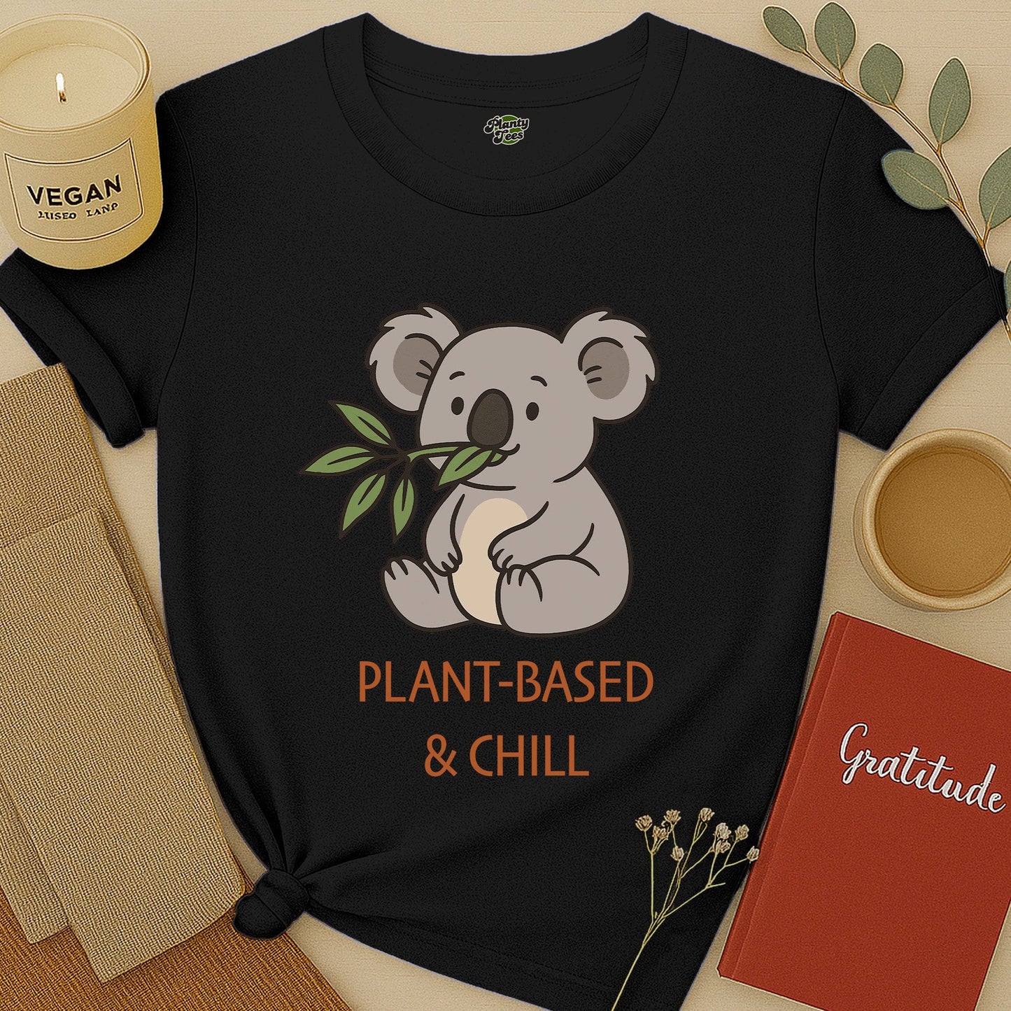 Plant Based & Chill Koala T-Shirt