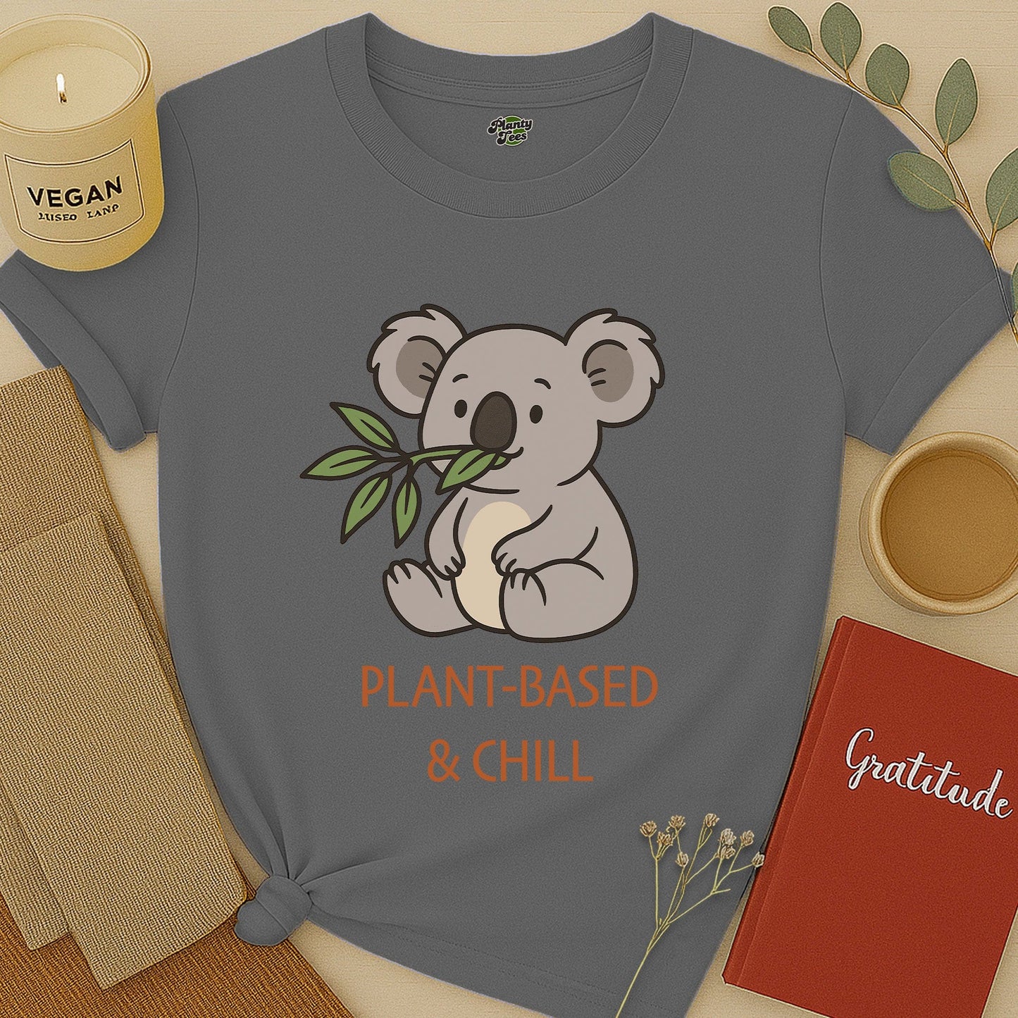 Plant Based & Chill Koala T-Shirt