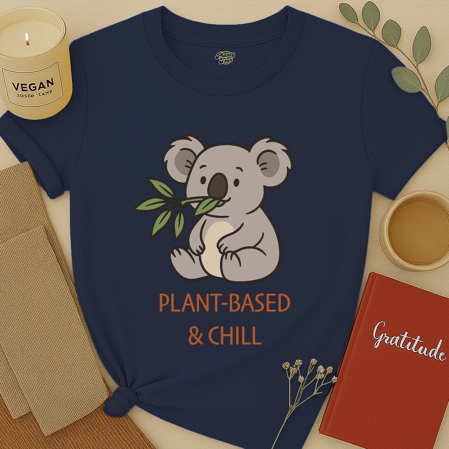 Plant Based & Chill Koala T-Shirt