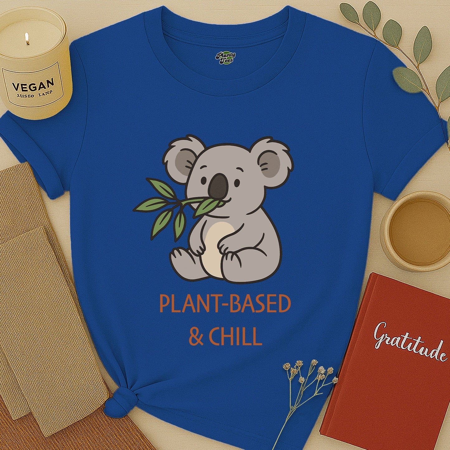 Plant Based & Chill Koala T-Shirt