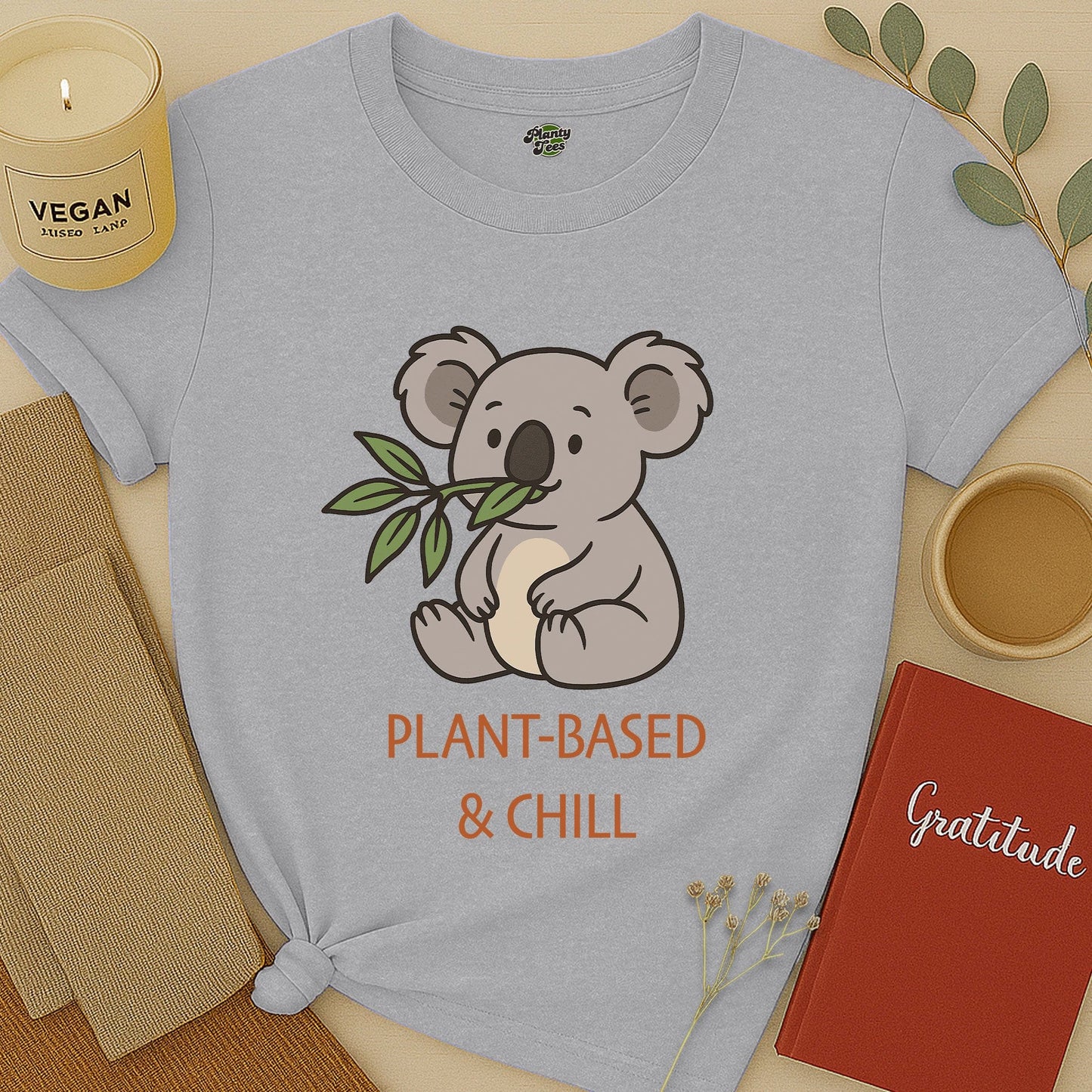 Plant Based & Chill Koala T-Shirt