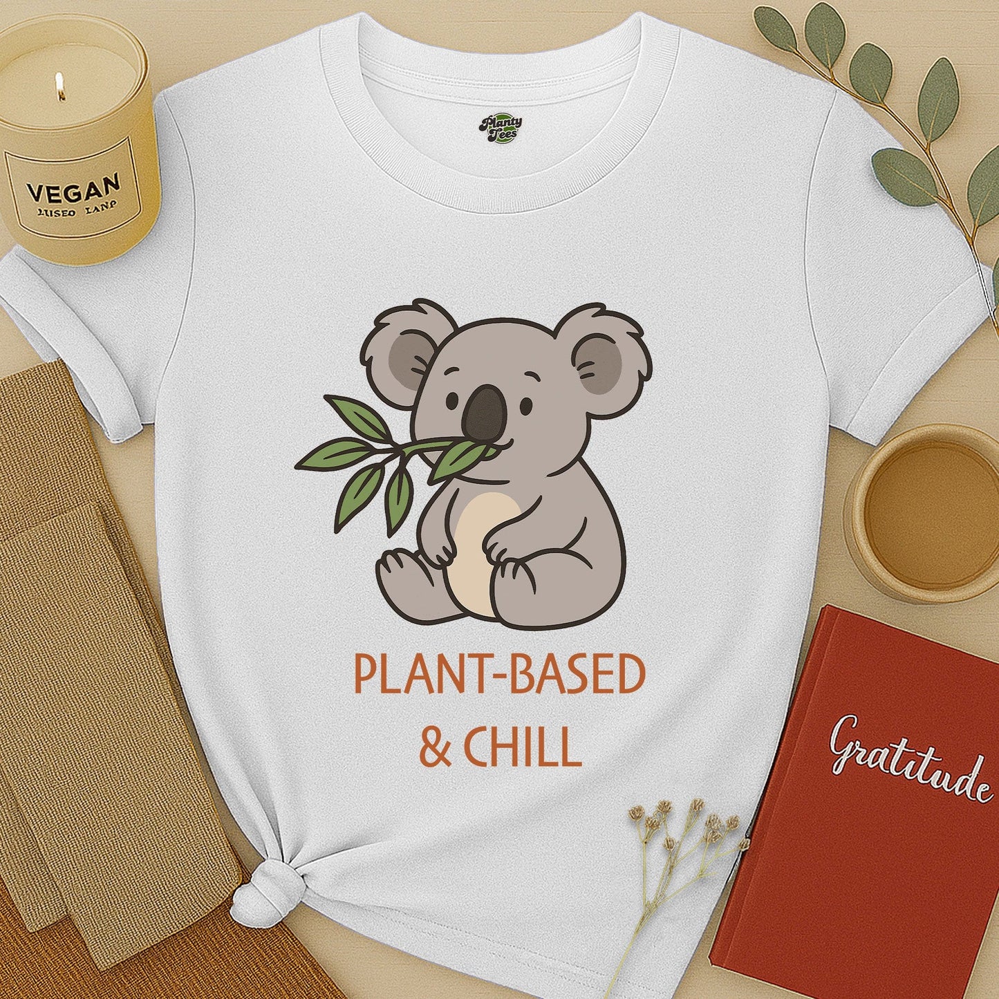 Plant Based & Chill Koala T-Shirt