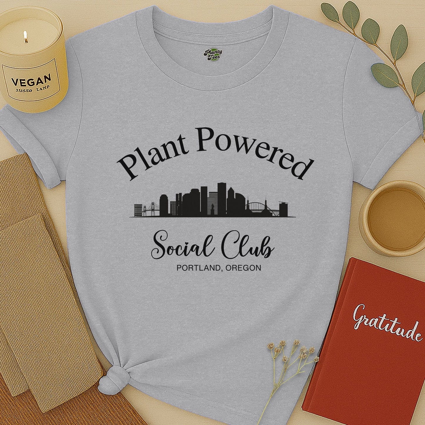 Plant Powered Social Club, Portland, T-Shirt