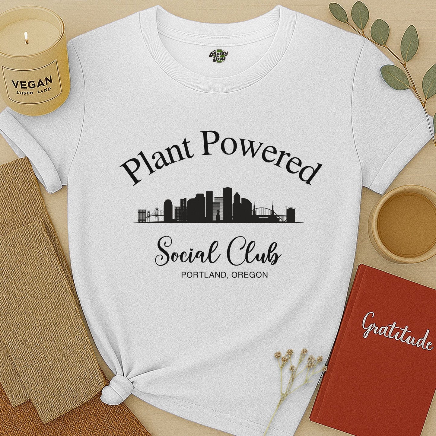 Plant Powered Social Club, Portland, T-Shirt