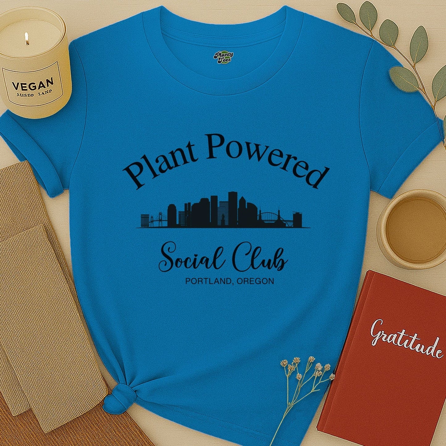 Plant Powered Social Club, Portland, T-Shirt