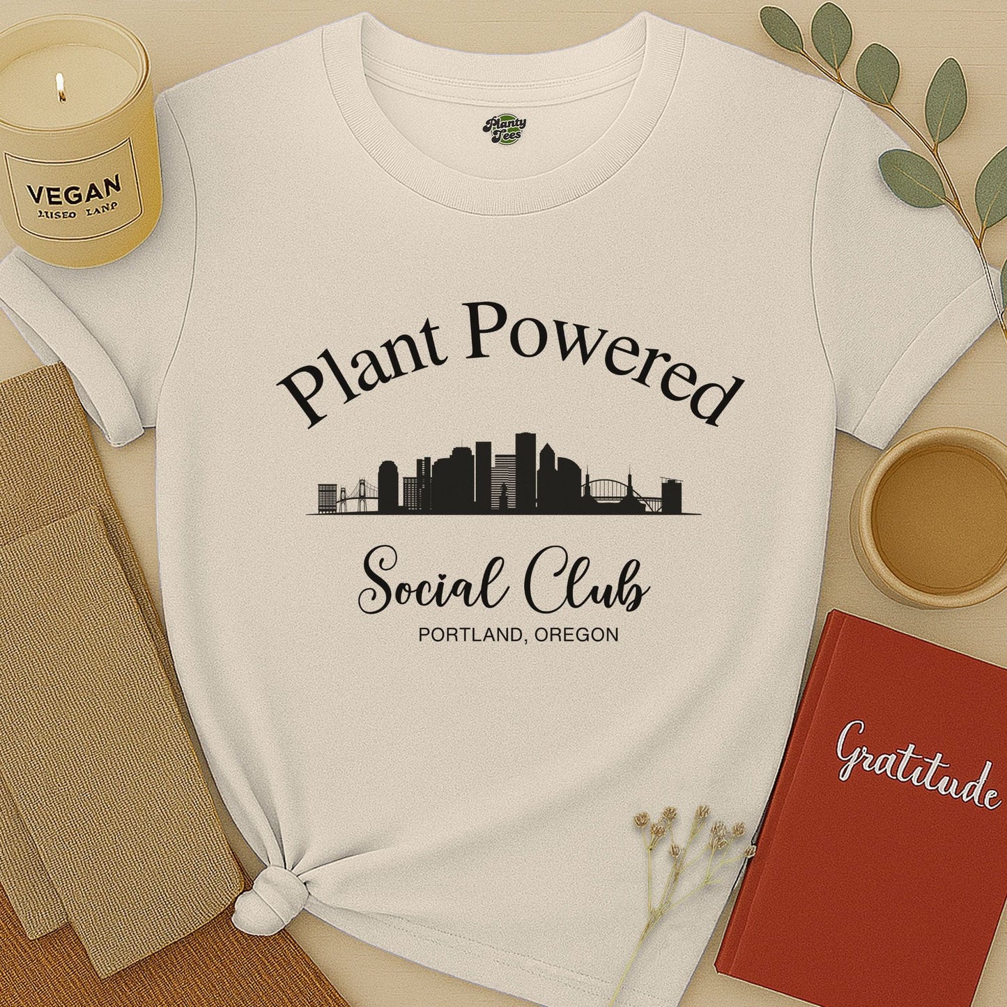 Plant Powered Social Club, Portland, T-Shirt