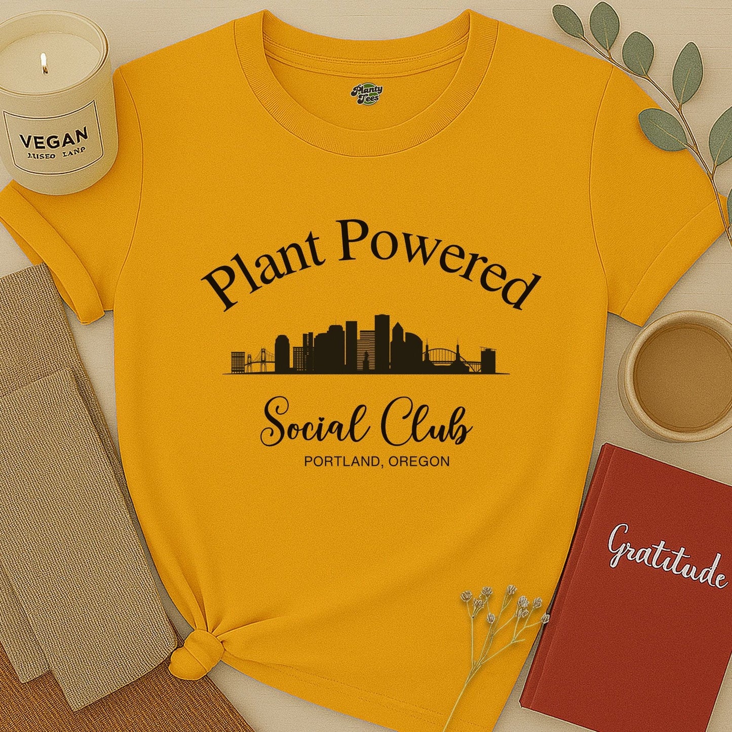 Plant Powered Social Club, Portland, T-Shirt