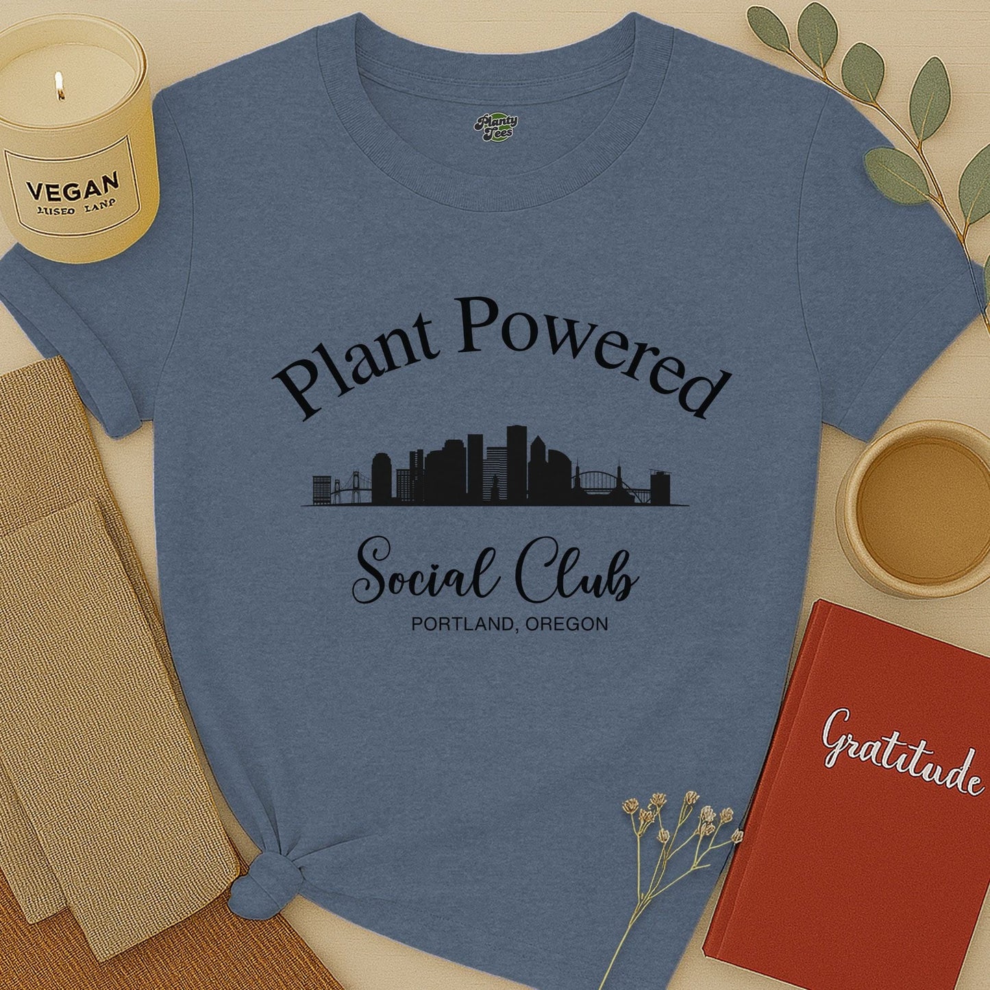 Plant Powered Social Club, Portland, T-Shirt