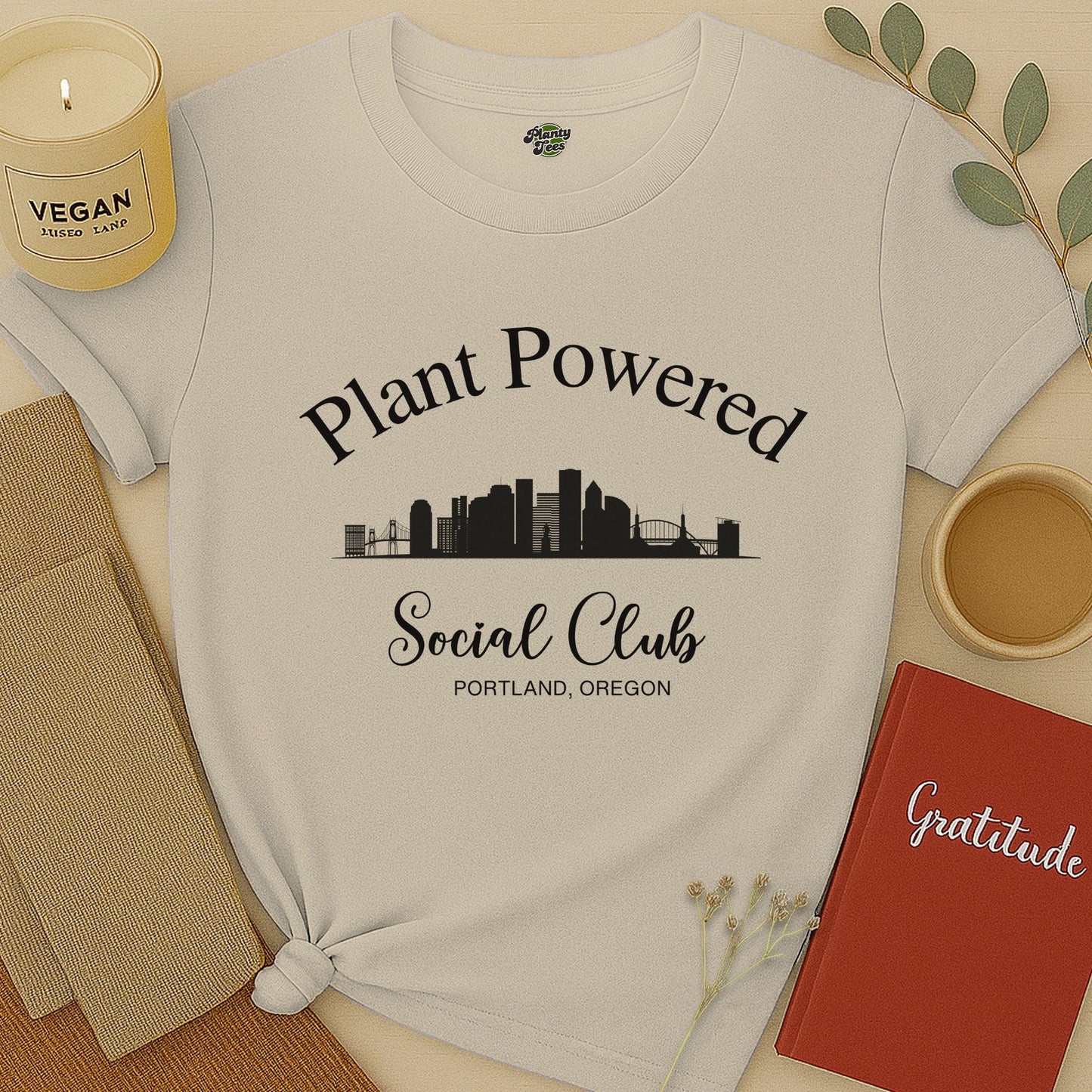 Plant Powered Social Club, Portland, T-Shirt