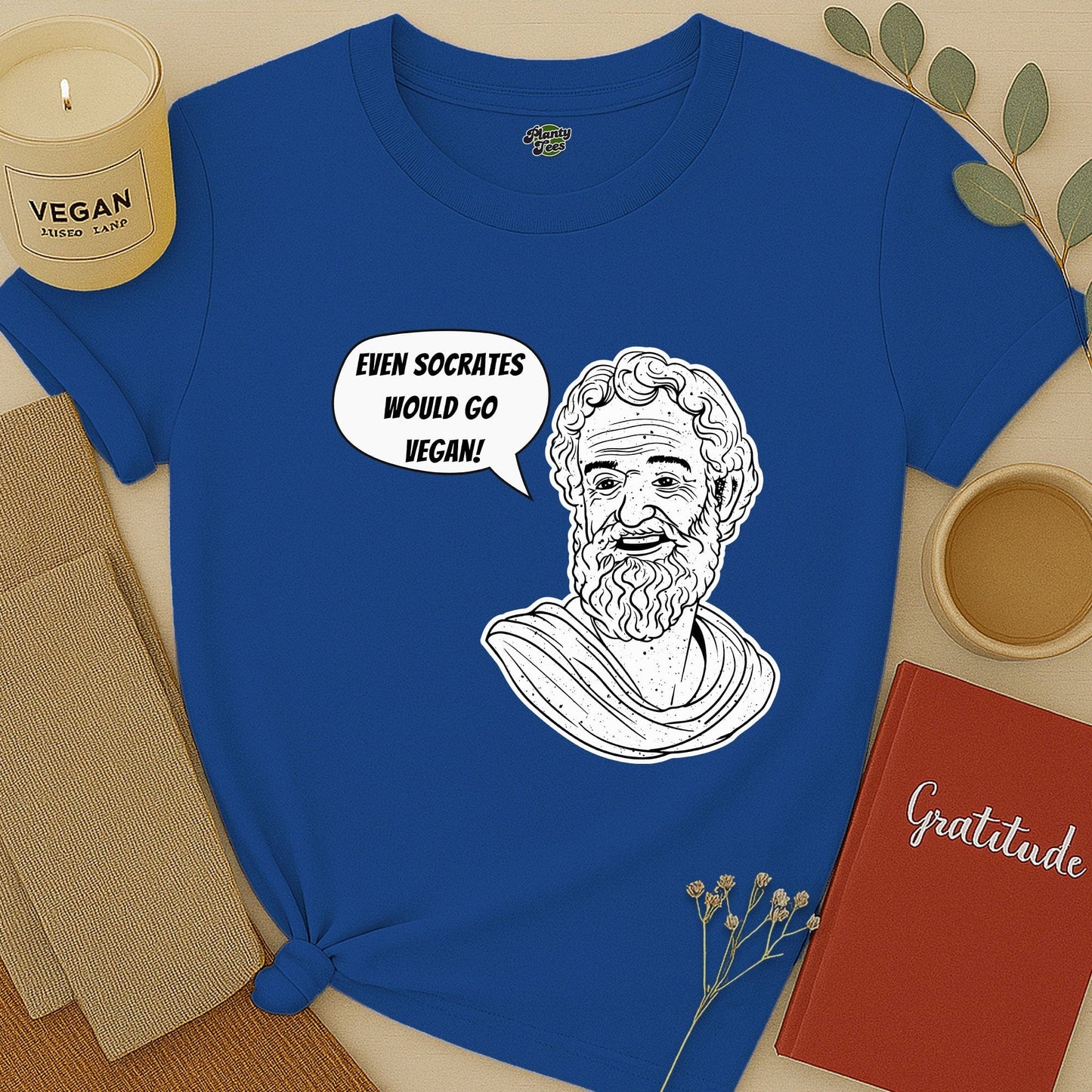 Even Socrates Would Go Vegan T-Shirt