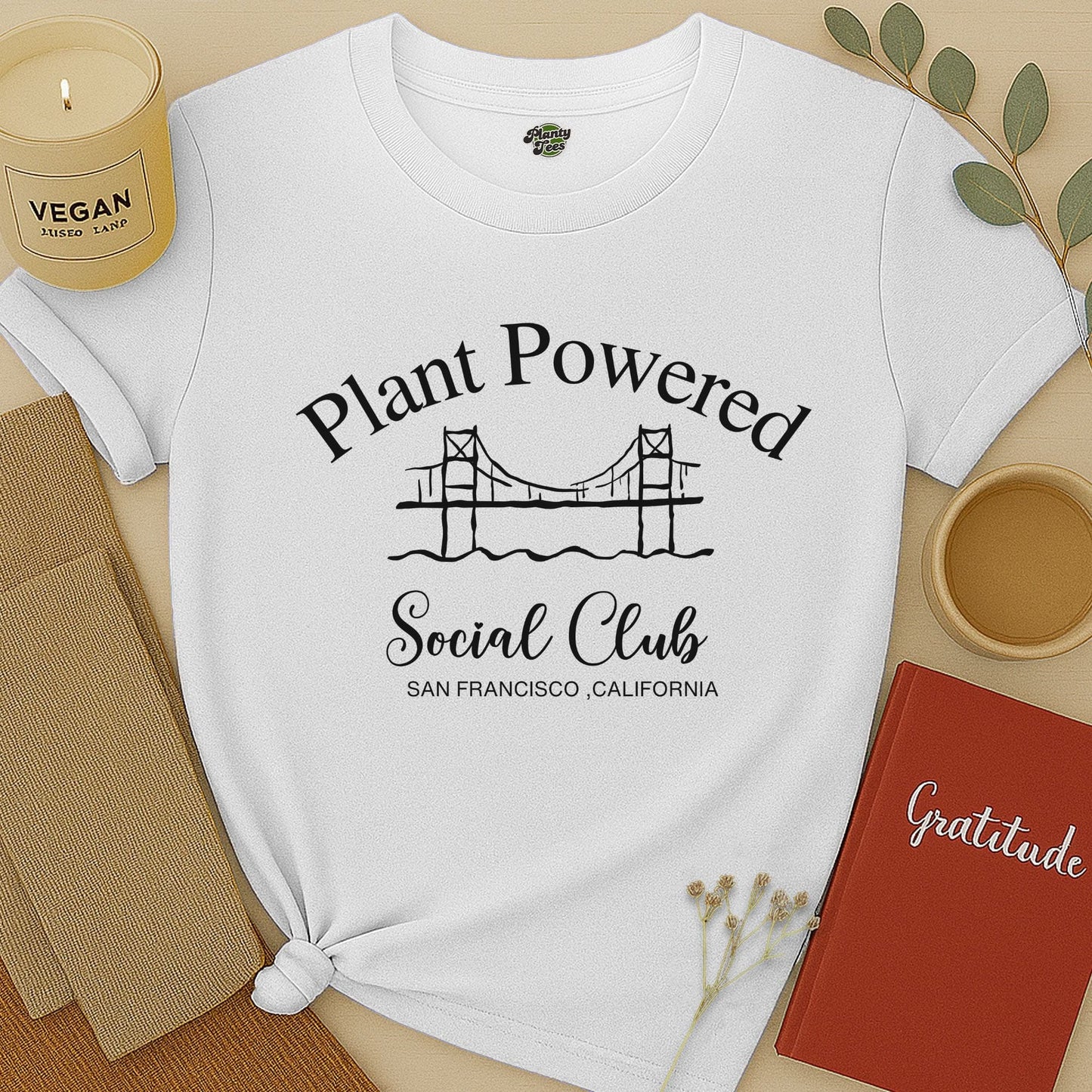 Plant Powered Social Club, San Francisco, T-Shirt
